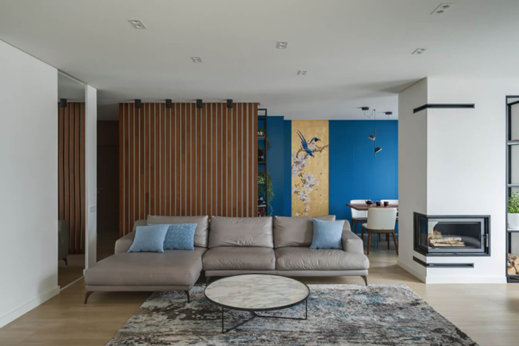 Color Harmony: интерьер для семьи с невероятной энергетикой от Artichok Design