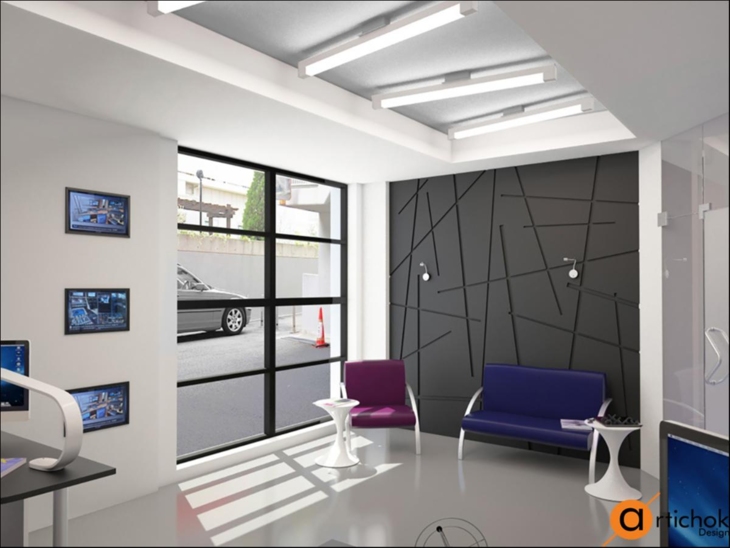 Loft style office center