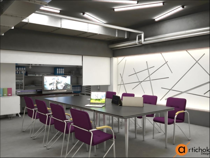 Loft style office center