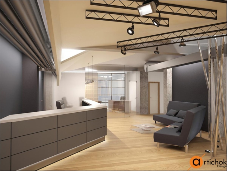 Loft style office center