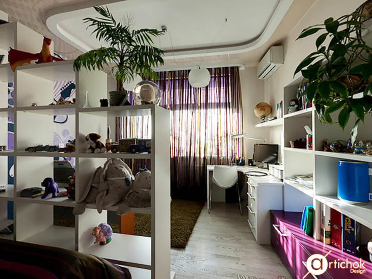 Lavender accent style