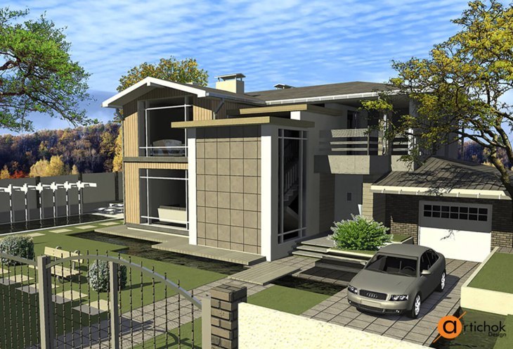 Contemporary home