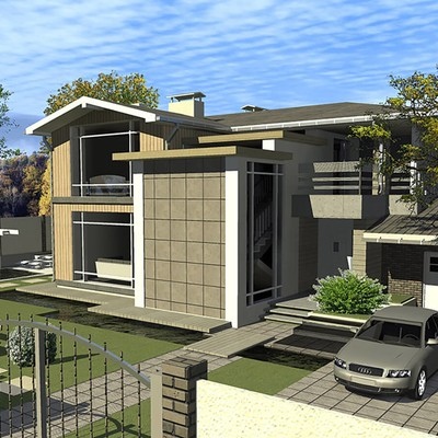 Contemporary home