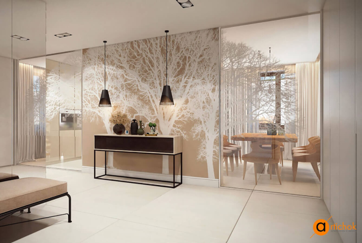 White tree - Дизайн інтер'єра будинку 🏡