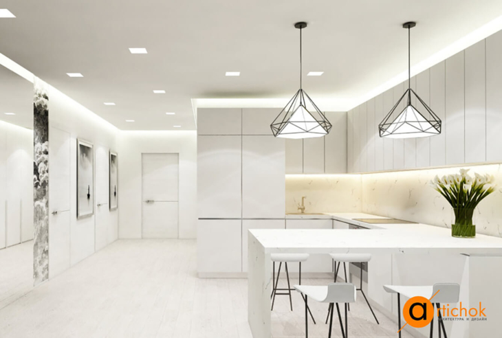 Інтер'єр Contemporary white