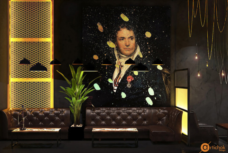 Проект Art urbanism in hookah bar