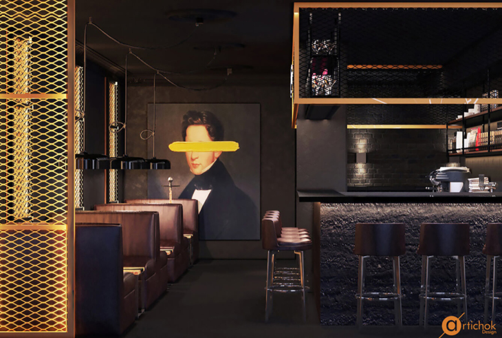 Проект Art urbanism in hookah bar
