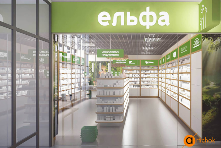 Мережа фірмових магазинів "Ельфа"
