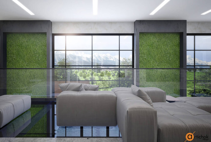 Design idea Unity with nature