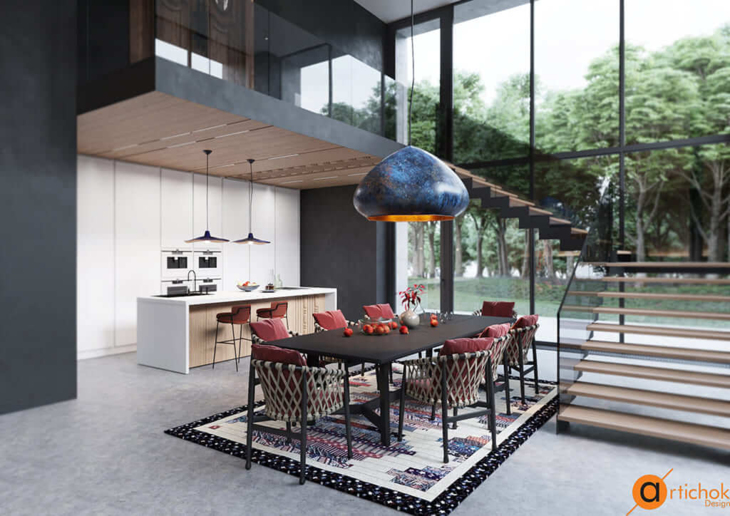 Дизайн интерьера Art World 🏡Уникальное, аутентичное пространство