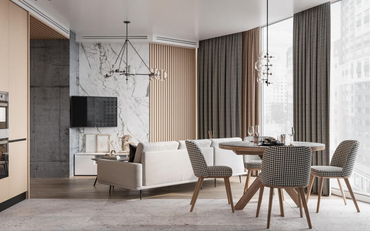 Аpartments in Kiev - інтер'єр для справжніх чоловіків